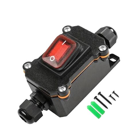 Waterproof Inline Cord Switch 12V DC On Off Outdoor Toggle Switch in Saudi Arabia