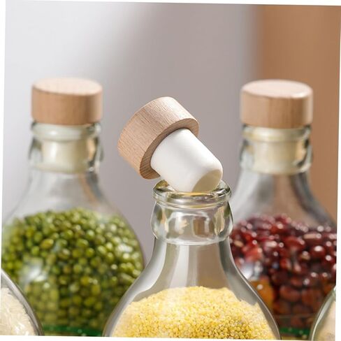 24pcs Shaped Wine Stoppers Reusable Wine Plugs for Bottles Cork Sealing Plugs for Laboratory Beer and Craft Applications Temperature Resistant Easy to Use in Saudi Arabia