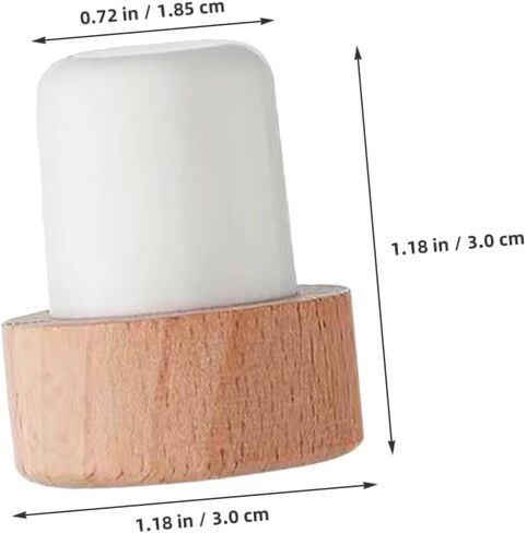 24pcs Shaped Wine Stoppers Reusable Wine Plugs for Bottles Cork Sealing Plugs for Laboratory Beer and Craft Applications Temperature Resistant Easy to Use in Saudi Arabia
