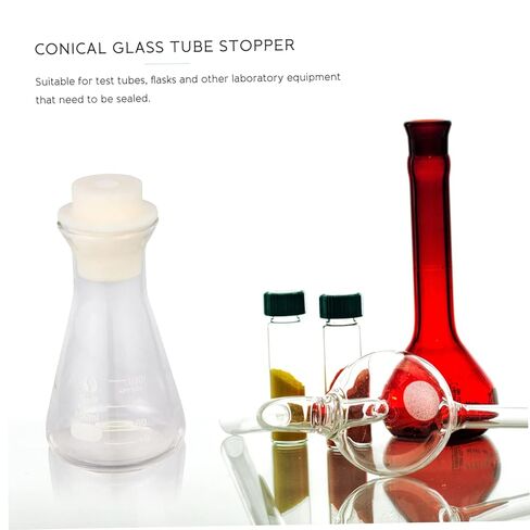 5Pcs Stopper for Erlenmeyer Flasks and Test Tubes Laboratory Sealing Versatile and Multi Functional for Experiments in Saudi Arabia