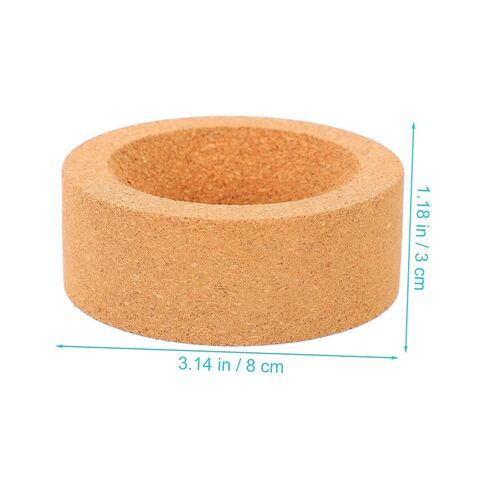 PRETYZOOM 2Pcs Laboratory Flask Pad Cork Flask Stand for Round Bottom Flasks Lightweight and Experimental Holder for Secure Flask Support Labs in Saudi Arabia