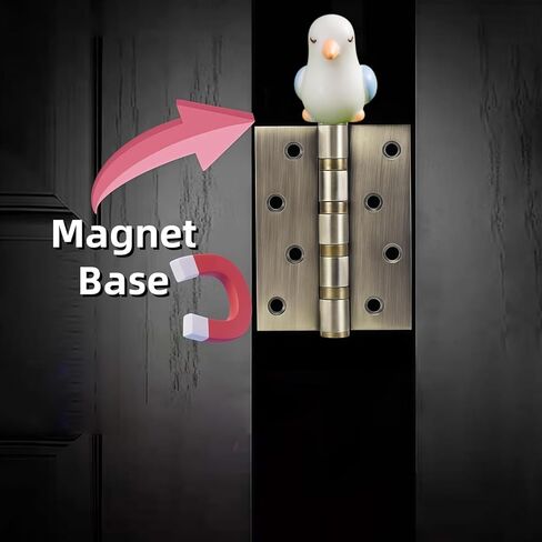Hinge Heads Decorative Topper Set 4PCS, Home Decoration,Magnetic Hinge Head Toppers Door Hinge, Cute Mini Creative Seagulls, Seabirds, Resin Ornament in Saudi Arabia