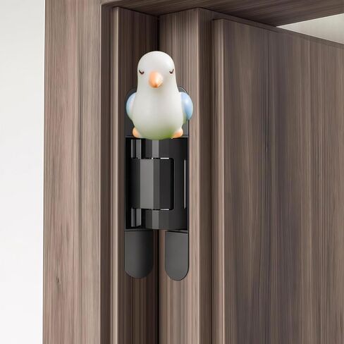 Hinge Heads Decorative Topper Set 4PCS, Home Decoration,Magnetic Hinge Head Toppers Door Hinge, Cute Mini Creative Seagulls, Seabirds, Resin Ornament in Saudi Arabia