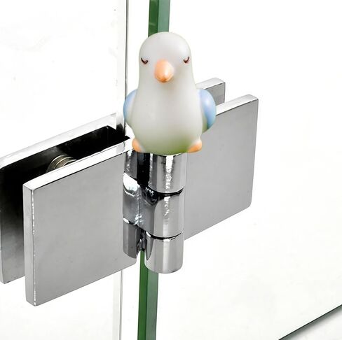 Hinge Heads Decorative Topper Set 4PCS, Home Decoration,Magnetic Hinge Head Toppers Door Hinge, Cute Mini Creative Seagulls, Seabirds, Resin Ornament in Saudi Arabia