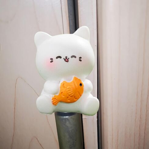 Hinge Heads Decorative Topper Set 6PCS, Home Decoration,Magnetic Hinge Head Toppers Door Hinge, Cute Mini Creative Small Animals, Rabbits, Cats, Piglets, Resin Ornaments in Saudi Arabia