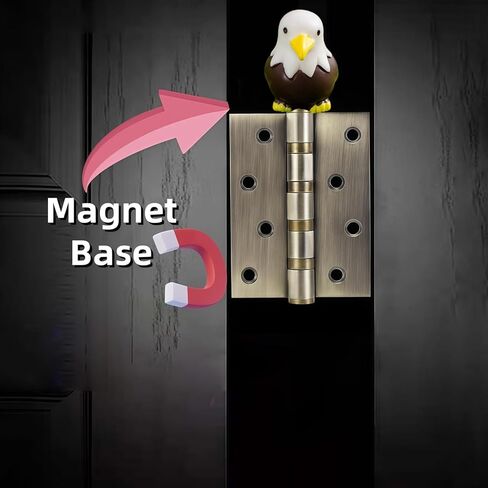 Hinge Heads Decorative Topper Set 4PCS, Home Decoration,Magnetic Hinge Head Toppers Door Hinge, Cute Mini Creative Eagle, Resin Ornament in Saudi Arabia