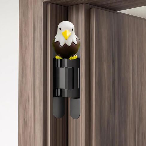 Hinge Heads Decorative Topper Set 4PCS, Home Decoration,Magnetic Hinge Head Toppers Door Hinge, Cute Mini Creative Eagle, Resin Ornament in Saudi Arabia