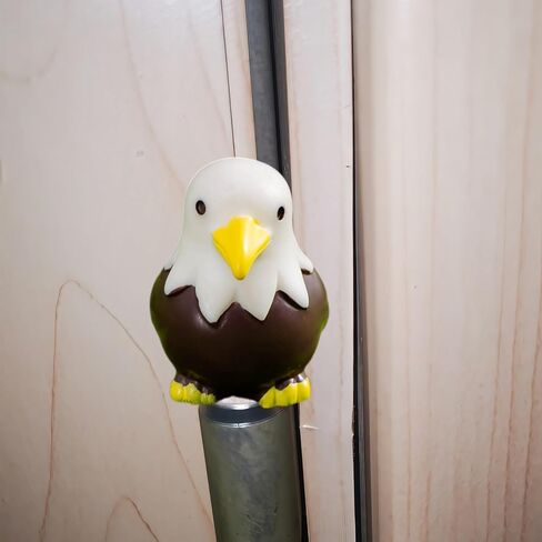 Hinge Heads Decorative Topper Set 4PCS, Home Decoration,Magnetic Hinge Head Toppers Door Hinge, Cute Mini Creative Eagle, Resin Ornament in Saudi Arabia