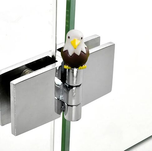 Hinge Heads Decorative Topper Set 4PCS, Home Decoration,Magnetic Hinge Head Toppers Door Hinge, Cute Mini Creative Eagle, Resin Ornament in Saudi Arabia