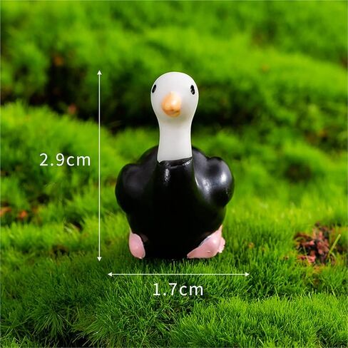Hinge Heads Decorative Topper Set 4PCS, Home Decoration,Magnetic Hinge Head Toppers Door Hinge, Cute Mini Creative Ostrich, Resin Ornament in Saudi Arabia