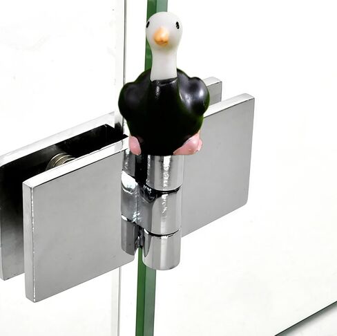 Hinge Heads Decorative Topper Set 4PCS, Home Decoration,Magnetic Hinge Head Toppers Door Hinge, Cute Mini Creative Ostrich, Resin Ornament in Saudi Arabia