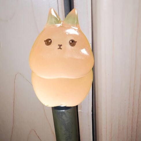 Hinge Heads Decorative Topper Set 6PCS, Home Decoration,Magnetic Hinge Head Toppers Door Hinge, Cute Mini Creative Colorful Luminous Bunny Resin Ornament in Saudi Arabia