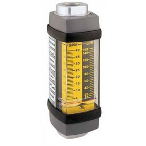 مقياس التدفق Hedland H761A-050-RF 1 بوصة NPT(F) خدمة الزيت، 5.0 إلى 50 GPM تدفق عكسي من الألومنيوم in Saudi Arabia