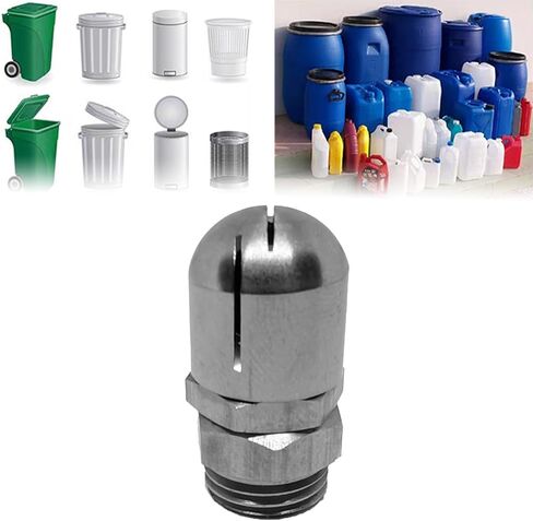 360-degree automatic rotating nozzle 1/4BSP, small-diameter barrel cleaning, cleaning of the inner wall of the wine barrel, suitable for cleaning the inner walls of the barrels in Kuwait