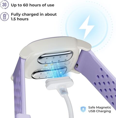 EmeTerm Explore سوار معصم نشط مضاد للغثيان، خالي من النيكل، 5 أمتار، جاهز للغوص، حزام تخفيف دوار الحركة، غير نعاس، خالي من المخدرات، حزام مطاطي قابل لإعادة الشحن لمقاومة الماء المالح in Kuwait