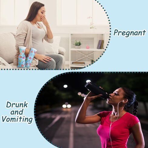 Jetec 48 Pcs Disposable Vomit Bags 1000ml Nausea Emesis Barf Bags for Travel Airline Health Reason Morning Sickness Nausea Puke Car Sick Pregnancy(Fresh Style) in Saudi Arabia