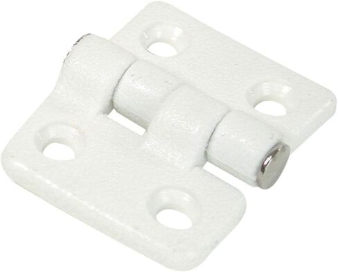 Whitecap Butt Hinge - White Nylon - 1-1/2" x 1-3/8" [S-3035] in Saudi Arabia