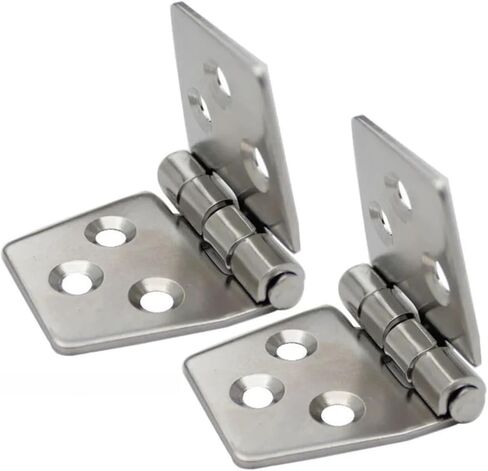 3″ x 1.57″ (76 × 40 mm) Set of 2 316 Stainless Steel Flush‐Mount Strap Hinges for Marine Yacht RV Camper in Saudi Arabia
