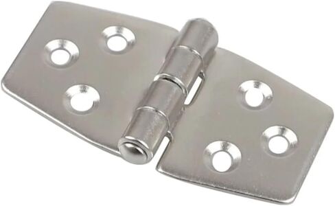 3″ x 1.57″ (76 × 40 mm) Set of 2 316 Stainless Steel Flush‐Mount Strap Hinges for Marine Yacht RV Camper in Saudi Arabia