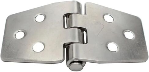 3″ x 1.57″ (76 × 40 mm) Set of 2 316 Stainless Steel Flush‐Mount Strap Hinges for Marine Yacht RV Camper in Saudi Arabia