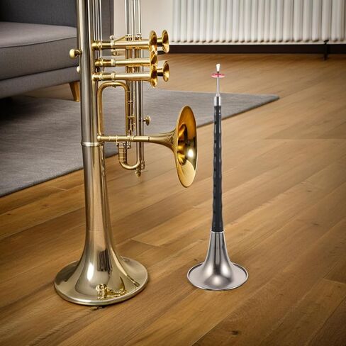 D Key Suona Traditional Chinese Wind Instrument, Black Resin Abs Silver-plated Bell, Corrosion-resistant and Crack-resistant Folk Music Instrument for Beginners and Professional in Kuwait