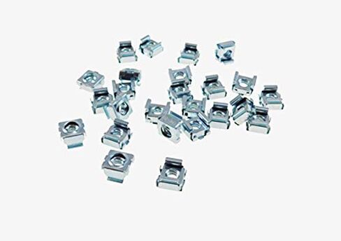 25 Pack 1/4-20 Self-Retaining Cage Nuts - 3/8" Panel Hole Size BFC7988-1420 in Kuwait