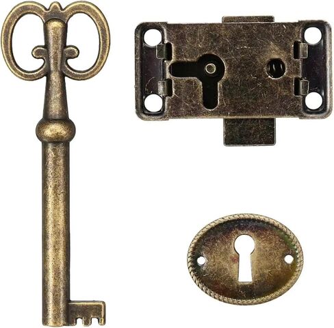 Lock Drawer Cupboard Door Zinc Alloy Furniture Counter Locks +Key 1Set in Saudi Arabia