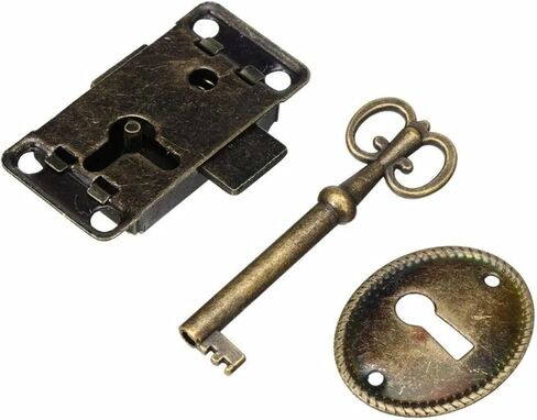 Lock Drawer Cupboard Door Zinc Alloy Furniture Counter Locks +Key 1Set in Saudi Arabia