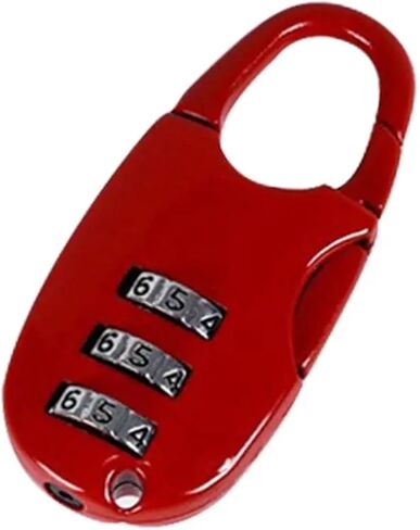Mini Zinc Alloy 3 Digit Password Lock Padlock Tool 1Pcs(8) in Saudi Arabia