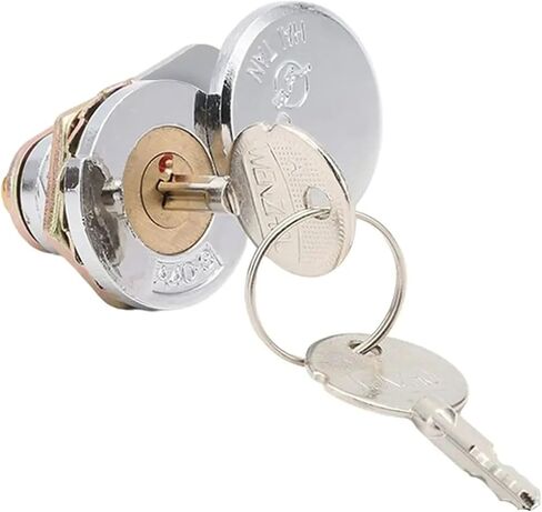 Zinc Alloy Door Lock Mechanical Hardware with Key Cam Cabinet 1Pcs in Saudi Arabia