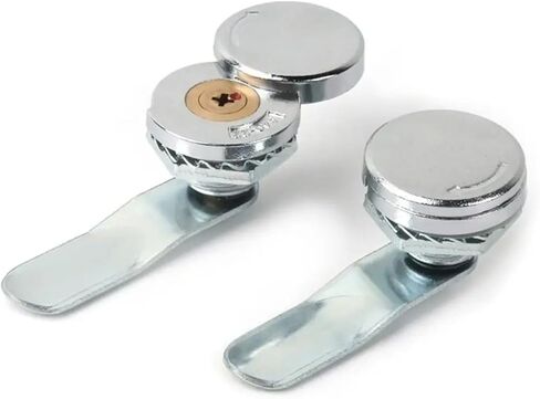 Zinc Alloy Door Lock Mechanical Hardware with Key Cam Cabinet 1Pcs in Saudi Arabia