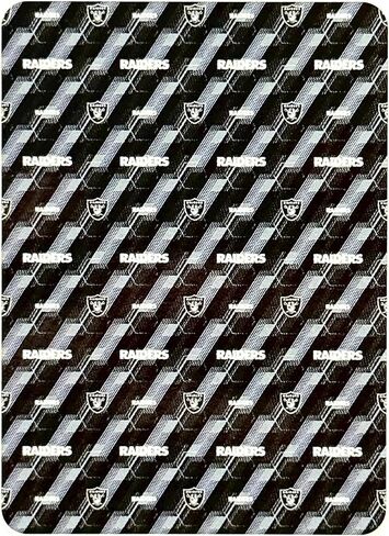 Northwest NFL Las Vegas Raiders Picnic Blanket, 60" x 72", Hex Stripe in Saudi Arabia
