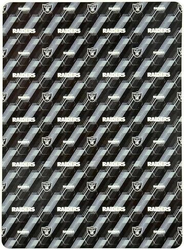 Northwest NFL Las Vegas Raiders Picnic Blanket, 60" x 72", Hex Stripe in Saudi Arabia
