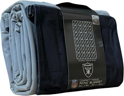 Northwest NFL Las Vegas Raiders Picnic Blanket, 60" x 72", Hex Stripe in Saudi Arabia