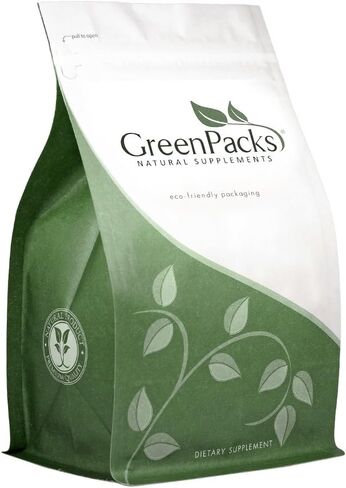 GreenPacks® أرز الخميرة الحمراء العضوي، 1200 مجم. per Serving (600 mg. per Capsule) Supplement - 400 Capsules in Saudi Arabia