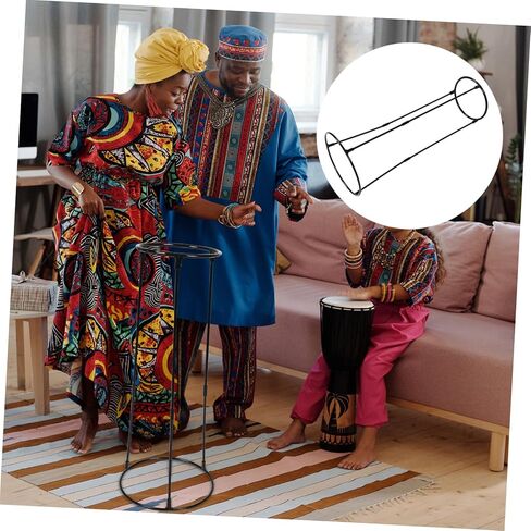 Adjustable Carbon Steel African Drum Stand for Adults Portable Djembe Holder Stable Feet for Beginners and Performances in Saudi Arabia