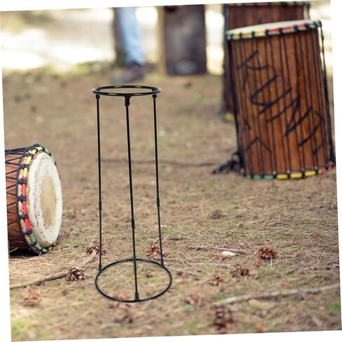 Generic African Hand Drum Stand Drum Rack for Adults Ergonomic for Long Sessions in Saudi Arabia