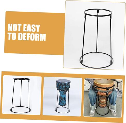 BESPORTBLE Portable African Drum Holder Stand for Beginners Support for Drums Reliable Performance Display Hardware for Congo and African Percussion Instruments in Saudi Arabia