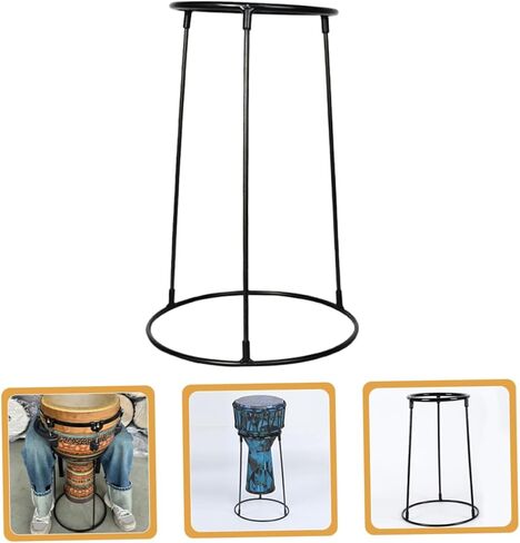 BESPORTBLE Portable African Drum Holder Stand for Beginners Support for Drums Reliable Performance Display Hardware for Congo and African Percussion Instruments in Saudi Arabia