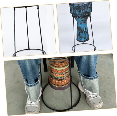 BESPORTBLE Portable African Drum Holder Stand for Beginners Support for Drums Reliable Performance Display Hardware for Congo and African Percussion Instruments in Saudi Arabia