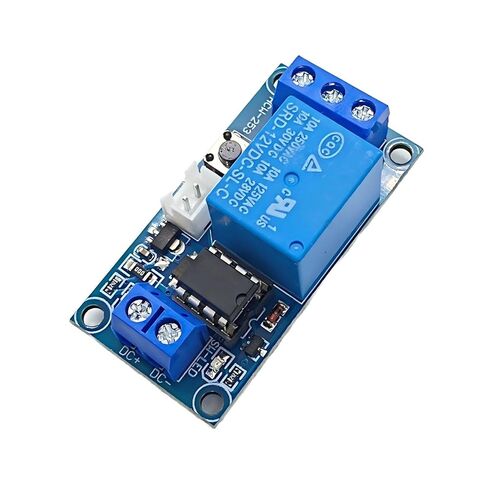2-Pack 12V Single Bistable Self-Locking Relay Module with Start/Stop Button, Includes Screwdriver in Kuwait