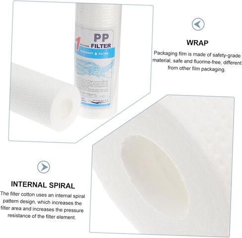 6pcs Whole House Water Filter Filtration for Camper Ro System Compatible in Saudi Arabia