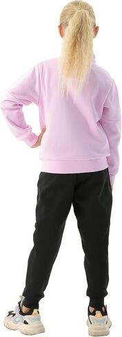 Girls Tracksuit 2 Piece Girls Outfits Full Zip Jacket and Jogger Set Sweatpants Athletic Clothes Sets in Saudi Arabia