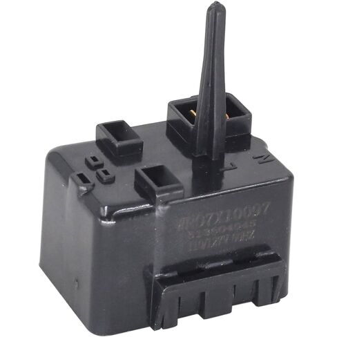 WR07X10097 Refrigerators Relay and Overload Assembly Compatible with GE Refrigerators Replaces 1265640 AP4300623 PS1766101 513604045 in Saudi Arabia