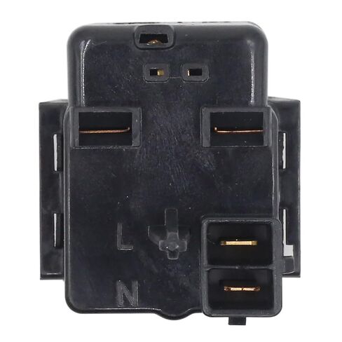 WR07X10097 Refrigerators Relay and Overload Assembly Compatible with GE Refrigerators Replaces 1265640 AP4300623 PS1766101 513604045 in Saudi Arabia