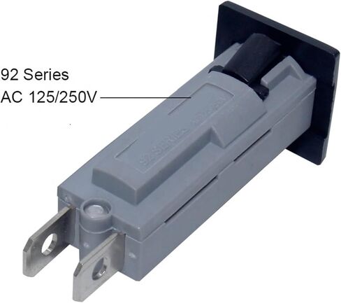 1Pcs 92 Series 20A Circuit Breaker Overload Switch Over Current Protector KUOYUH in Saudi Arabia