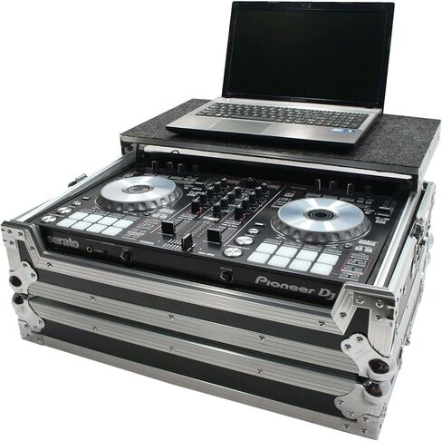 Harmony Audio HCDDJSRLT Flight Glide Laptop Stand Tray DJ Custom Case Compatible with Pioneer DDJ-SR2 Controller (V2) in Saudi Arabia