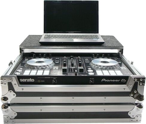 Harmony Audio HCDDJSRLT Flight Glide Laptop Stand Tray DJ Custom Case Compatible with Pioneer DDJ-SR2 Controller (V2) in Saudi Arabia