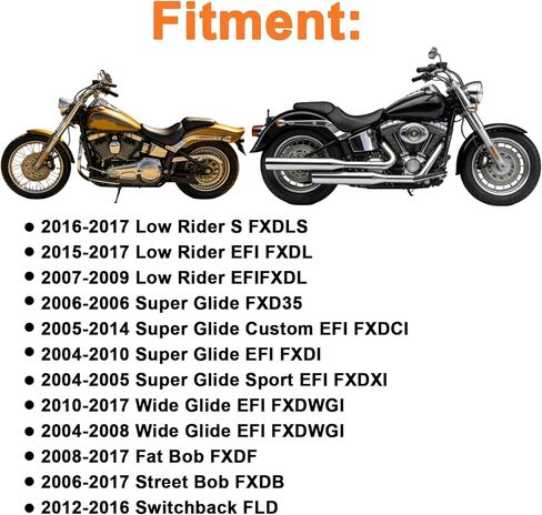 مجموعة صمامات فحص خط الوقود توصيل سريع لـ Harley-Davidson Dyna Low Rider FXDL 2007-2017 Super Glide 2004-2014 Fat Bob FXDF 2006-2017 62194-04B 62194-04D in Kuwait