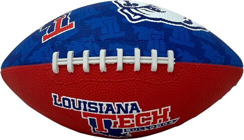 Rawlings NCAA Gridiron Junior-Size Youth Football, Louisiana Tech, One Size, Team Colors in Saudi Arabia